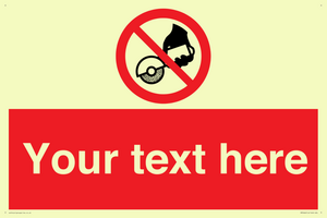 Custom Do not use with hand held grinding machine